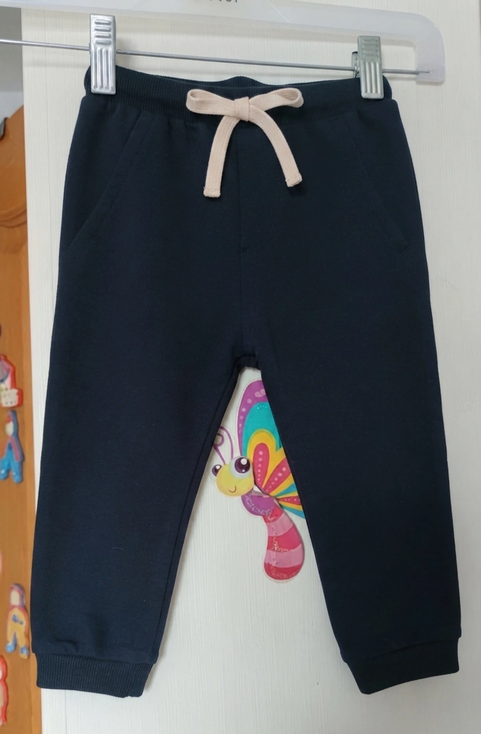 Pantalón chándal azul marino bebé Kiabi Talla 18-24 meses